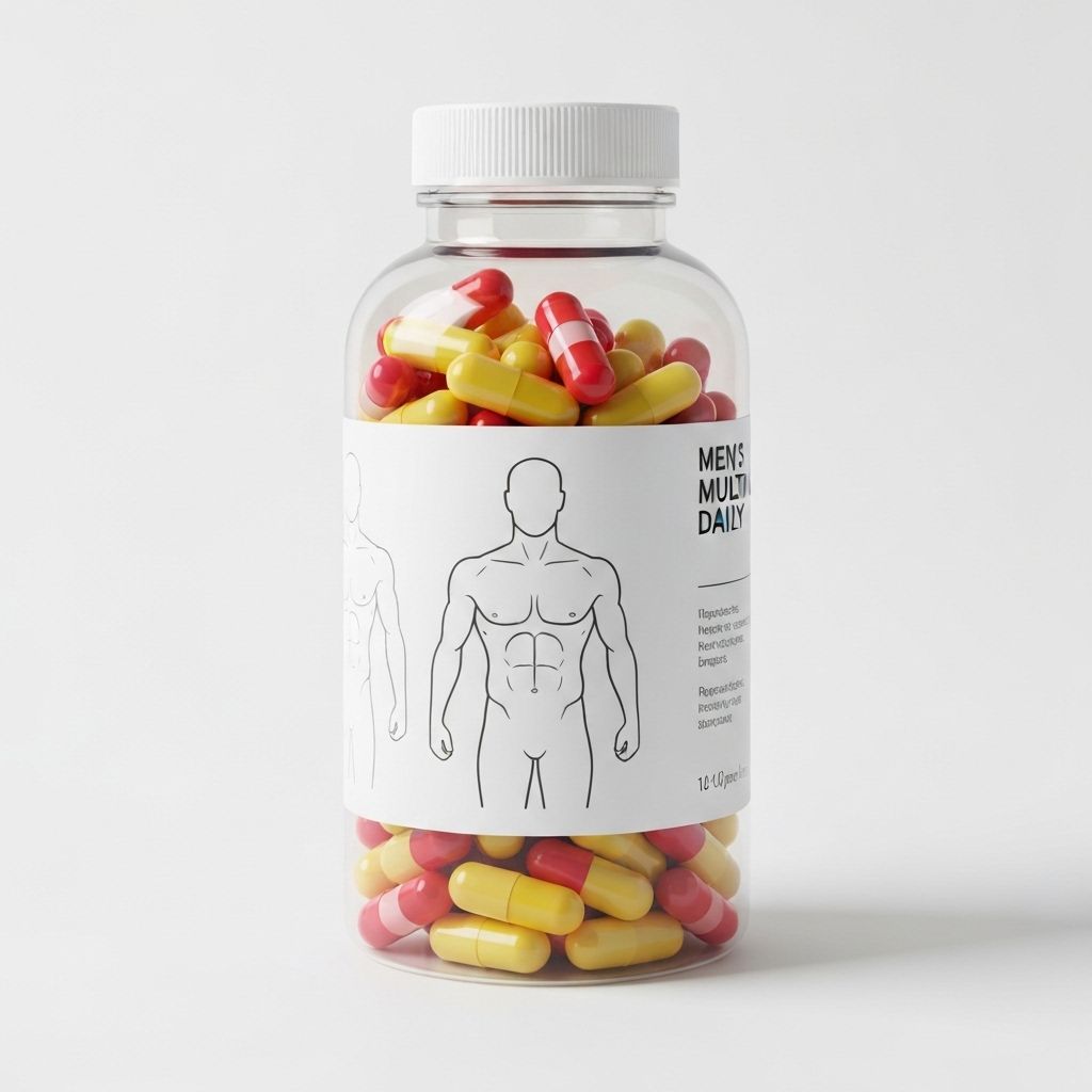 Men's daily multivitamin complex