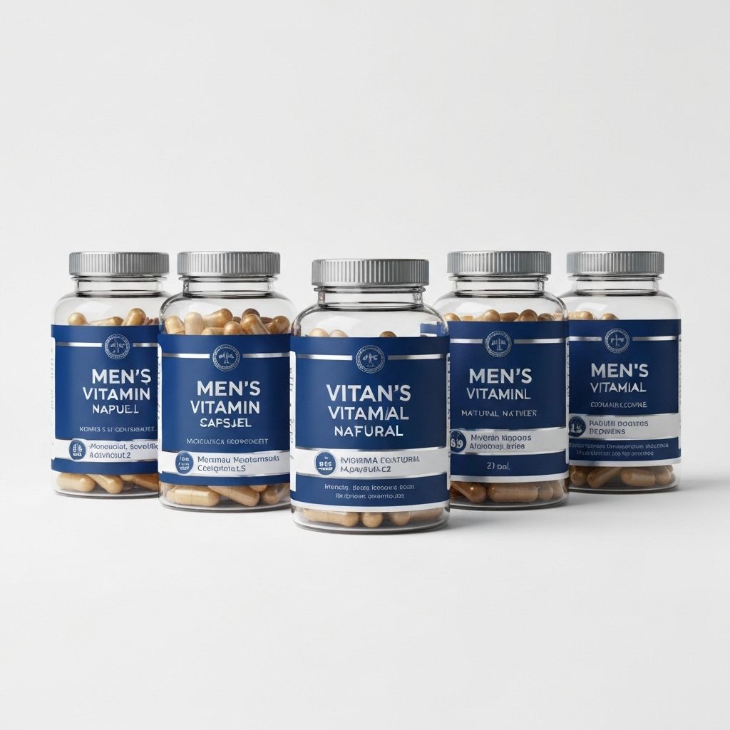 Men's supplements and vitamins